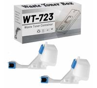 WT-723 3338B003 Boîte à Toner usagé, conteneur de Remplacement Compatible pour imprimantes pour Canon ImageCLASS LBP7780Cdn, LBP7750Cdn, LBP7780Cx, LBP5460, LBP5480, fiabilité et longévité 2 Pack