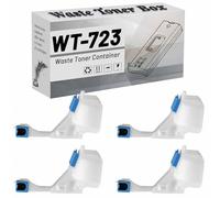 WT-723 3338B003 Boîte à Toner usagé, conteneur de Remplacement Compatible pour imprimantes pour Canon ImageCLASS LBP7780Cdn, LBP7750Cdn, LBP7780Cx, LBP5460, LBP5480, fiabilité et longévité 4 Pack