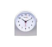 WT 753, Réveil Radio, Réveil, Horloge Radio, Argent, Alarme, Fonction Snooze, 95 x 52 x 110 mm