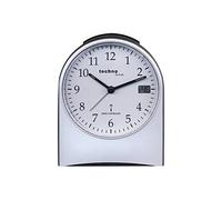 techno line WT 765 Réveil de Radio Argent/Noir 12 x 6 x 14,7 cm