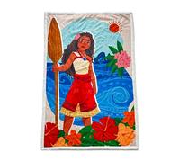 WT&T Couverture en sherpa Vaiana - 100 x 150 cm
