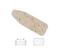 WTAIS Coton - Housse de Table à Repasser, Extra Large, 160x60cm, Imprimée, éPaisseur 2 Plis - Couverture Planche à Repasser, avec Filet Thermo-Isolant Et Fermetures