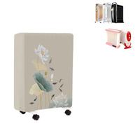 WTAIS Couvercle Anti-Poussière Radiateur Rempli D'Huile, Housse de Rangement électrique, Anti-Rayures/étanchéité, Housses en Tissu élastique de Protection, Accessoires pour radiateurs