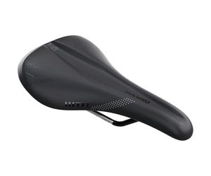 WTB Solano Selle de vélo de Taille Moyenne, Rail en Titane, Base fusionnée, Rembourrage amélioré et Soutien périnéal, Conception Courte pour Gravier, Route d'aventure et Montagne