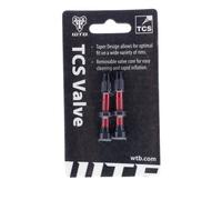 WTB Ventil Presta 34 mm Tubeless Vannes Taille unique Rouge