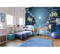 WTD Mantiburi Papier peint photo non tissé Motif Boitier de pirate 375 x 250 cm (avec colle) - Papier peint non tissé - Tapisserie Murale - Prêt à être monté