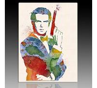 WTD Paul James Bond Color Impression sur toile Motif frères d'art Dimensions : 4 cm x 50 x 70 cm