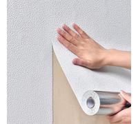 WTD Sticker mural imperméable et résistant à l'humidité pour chambre à coucher et salon Rose clair 50 x 280 cm