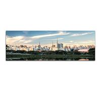 WTD Tableau mural Motif paysage de la mer Brésil Sao Paulo 120 x 40 cm