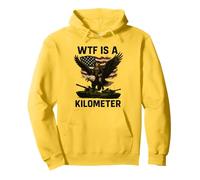 WTF est un kilomètre George Washington 4 juillet Eagle Sweat à Capuche