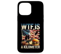 WTF est un pistolet à hamburger American Eagle patriotique amusant d'un kilomètre Coque pour iPhone 13 Pro Max