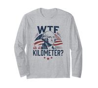 WTF is A Kilometer Patriotic Eagle Humour Manche Longue