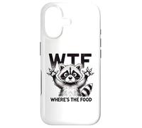 WTF - Où est la Nourriture ? Une Question de Raton Laveur Coque pour iPhone 17