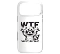 WTF - Où est la Nourriture ? Une Question de Raton Laveur Coque pour iPhone 17 Pro Max