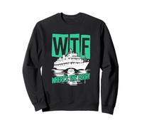 WTF Where's The Ferry Funny Summer Island Voyage Sea Humour Sweatshirt