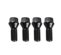 WTIXCRQ vis Roue Voiture Compatible avec BMW pour F25 X3 E70 X5 320i 328i X4 E71 E72 36136781151 4 Pièces Vis De Boulon De Roue M14 * 1.25 Boulons De Roue en Acier
