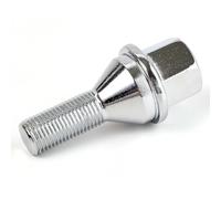 WTIXCRQ vis Roue Voiture Compatible avec Jeep pour Cherokee 2014-2022 Boulons De Roue en Acier De Voiture M12 × 1,25 28 Mm Accessoires De Voiture 6509933AA, 6511051AA 4 Pièces