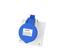 WTKFXVYHU Connecteur Industriel mâle/Femelle étanche 32 A 3 Broches 220 V-250 V IP44 2P+E, Prise et fiche industrielles(323x 32a 3pin)
