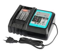 WTL DC18RC/DC18RA/DC18SD Chargeur Rapide pour Batteries Coulissantes Li-ION MAKITA 14,4V-18V, Remplacement pour MAKITA 18V (195584, 194533)