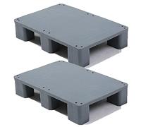 WTLONBF Palette modulaire en Plastique avec rayonnage de Calage d'entrepôt d'une capacité de 1 100 LB pour Chariot élévateur, Rangement de placards de Cuisine et de Garage