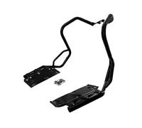 WTNZBAEM Accessoires Moto Highway Engine - Barre de Protection Moteur Compatible avec Peugeot XP400 XP400GT - Pare-Chocs, carénages et Barres de Protection(Black)