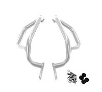 WTNZBAEM Accessoires - Pare-Chocs Avant Compatible avec CFMOTO 450 MT 2024 - Kit De Protection Antichute - Protection Moteur/Pare-Chocs De Cadre(Lower(Silver))