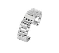 WTNZBAEM Boucle à double pression 24/22/26mm, accessoires compatibles avec les bracelets de montre Panerai Diesel Luminox en acier épais noir for homme(Steel,26mm)