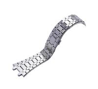 WTNZBAEM Bracelet de montre 21 mm 26 for hommes et femmes, entièrement en acier inoxydable, compatible avec les bracelets AP Royal Oak 15400 26331 15500, boucle déployante