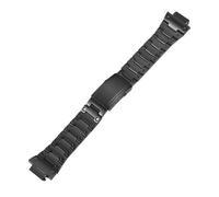 WTNZBAEM Bracelet de montre en acier inoxydable compatible avec Casio Gshock GW-M5610 DW5600 GW-5000 GBM-2100 GA2100 GM5600 GM2100, bracelet massif(Black,DW5600 series)