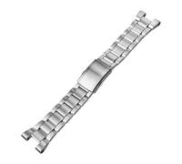 WTNZBAEM Bracelet de montre en acier inoxydable compatible avec les montres Casio G-Shock GST-W300, GST-400G, GST-B100, GST-210, S100D/S110D/W110(Silver)