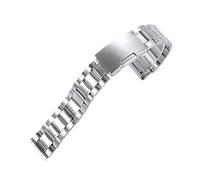 WTNZBAEM Bracelet de montre en acier inoxydable compatible avec Seiko et Casio(20mm)