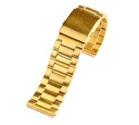 WTNZBAEM Bracelet de montre en acier inoxydable for homme, 22 mm, 24 mm, 26 mm, 28 mm, noir, argent, or, chaîne en métal massif, compatible avec les bracelets Diesel DZ7333 et DZ4344(Gold,26mm)