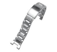 WTNZBAEM Bracelet de montre en acier inoxydable for homme, compatible avec Casio G-Shock GST-W300/400G/B100 GST-210 S100D/S110D/W110, accessoires, bracelet métal(Silver)