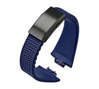 WTNZBAEM Bracelet de montre en caoutchouc fluoro compatible avec Tissot PRX Series Super Player 35 mm 40 mm FKM pour homme et femme à dégagement rapide avec boucle pliable de 11 mm et 12 mm, 11mm