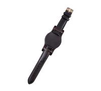 WTNZBAEM Bracelet de montre en cuir ciré à l'huile 18 mm, 19 mm, 20 mm, 21 mm, 22 mm, bleu, avec accessoires de montre en cuir mat faits main(Dark coffee,18mm)