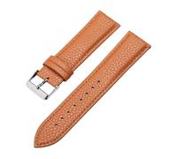 WTNZBAEM Bracelet de montre en cuir fin 10/12/14/16/18/20/22 mm for femmes et hommes, accessoire avec boucle ardillon outil(Light Brown,10mm)