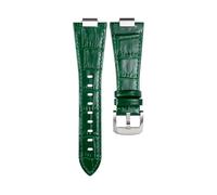 WTNZBAEM Bracelet de montre en cuir for homme, compatible avec les modèles Tissot 1853 Super Player PRX Series T137.410/T137.407. surélevé, 12 mm(Coal Black)