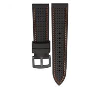 WTNZBAEM Bracelet de montre en silicone respirant 20 mm 22 mm compatible avec Casio Swordfish MDV-106 MDV-107 MTP1374, bracelet de sport étanche en caoutchouc Seiko PROSPEX(Antique Black,20mm)