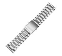 WTNZBAEM Bracelet de montre épais en acier inoxydable massif, compatible avec les bracelets Diesel DZ7395, DZ7396, DZ7315, DZ7421 et DZ7331(Silver,22mm)