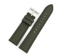 WTNZBAEM Bracelet de montre étanche en toile de voile 18 mm, 19 mm, 20 mm, 21 mm, 22 mm, 23 mm, 24 mm, à dégagement rapide, compatible avec les montres de plongée Omega Blancpain et Seiko(Green,18mm)