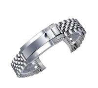 WTNZBAEM Bracelet de montre Jubilee compatible avec Rolex Sub GMT Yacht Daytona 20 mm 21 mm, bracelet de montre de luxe for homme, pièces de rechange(20mm)