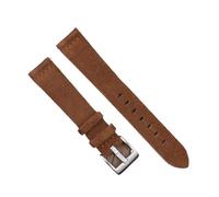 WTNZBAEM Bracelet de montre vintage en cuir suédé, 18 mm, 20 mm, 22 mm, 24 mm, fait main, gris marron, ceintures de rechange for accessoires de montre(Coffee,24mm)