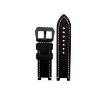 WTNZBAEM Bracelet de montre vintage en cuir vachette compatible avec les montres G-Shock Casio GST-B100/S130/S110/S120/W130L/W100/210/W300 for homme(Black black)