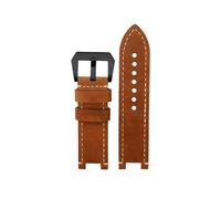 WTNZBAEM Bracelet de montre vintage en cuir vachette compatible avec les montres G-Shock Casio GST-B100/S130/S110/S120/W130L/W100/210/W300 for homme(Brown black)