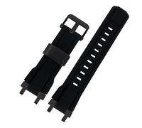 WTNZBAEM Bracelet de rechange for montre Casio MTG-B1000 G1000, bracelet en acier massif, caoutchouc, silicone, étanche(Black Black buckle)