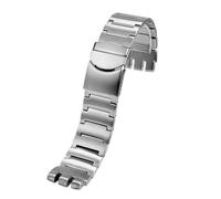 WTNZBAEM Bracelet en acier inoxydable massif de 23 mm compatible avec les montres Swatch IRONY YOS440 449 448 401G for hommes, bracelet métal étanche(Silver)