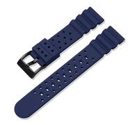 WTNZBAEM Bracelet en caoutchouc silicone 20 mm 22 for montre de plongée for homme, compatible avec les montres Omega, Longines et Seiko Water Ghost(Royal blue02,22mm)