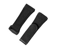 WTNZBAEM Bracelet en cuir for homme, compatible avec les bracelets en nylon Richard Mille, RM50/53, tournevis 4/5 étoiles, 25 mm(Black)