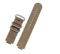 WTNZBAEM Bracelet en nylon modifié compatible avec les montres Casio G-Shock Series 3410 GW-9400 GW9400 GW-9400DCJ GW-9300 G-9200 16 mm(Khaki-silver)