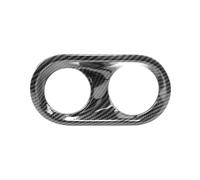 WTNZBAEM Cadre de Protection for Interrupteur de Phare en Fibre de Carbone ABS, Compatible avec MACAN 2014, 2015, 2016, 2017, 2018, 2019, 2020, Conduite à Gauche